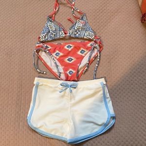Kids, Roxy, bathing suit size 7